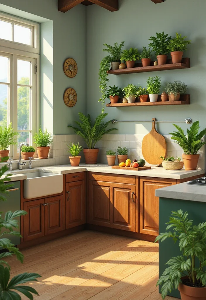 12 Kitchen Ideas Sims 4 for Cute Creative Build Inspiration 7. Herb and Vegetable Gardens