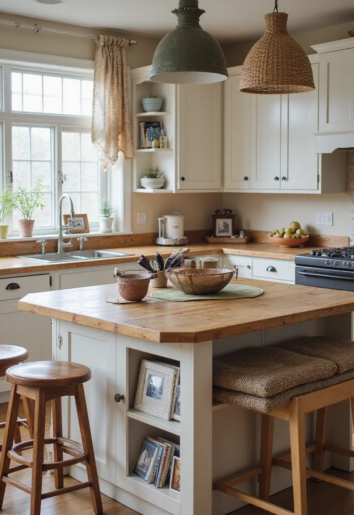12 Kitchen Island Decor Ideas for Simple Polished Accents 122 12 Kitchen Island Decor Ideas for Simple Polished Accents - 12. Personal Touches