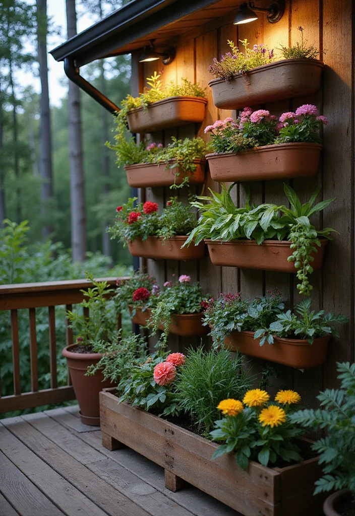 12 Small Backyard Deck Ideas for Functional Space Efficient Layouts 23 12 Small Backyard Deck Ideas for Functional Space Efficient Layouts 3. Vertical Gardens as Decor