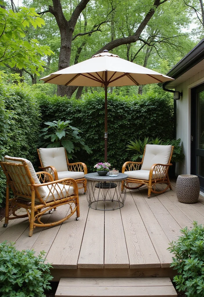 12 Small Backyard Deck Ideas for Functional Space Efficient Layouts 34 12 Small Backyard Deck Ideas for Functional Space Efficient Layouts 4. Eco Friendly Materials