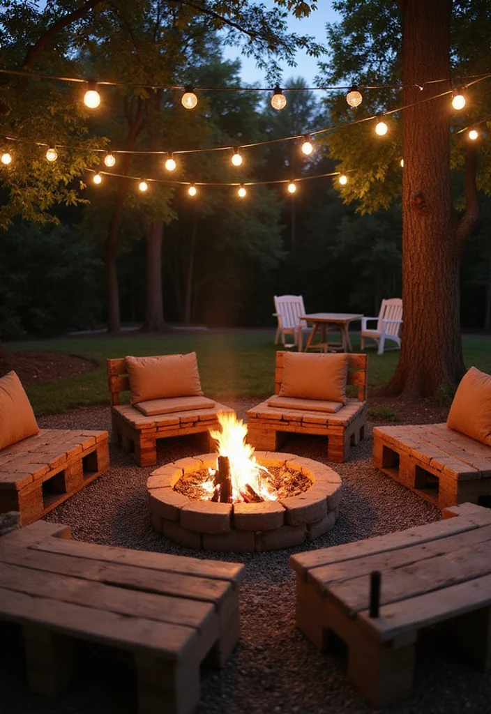 14 Backyard Landscape Ideas on a Budget for Beautiful Low Cost Style 6. DIY Fire Pit