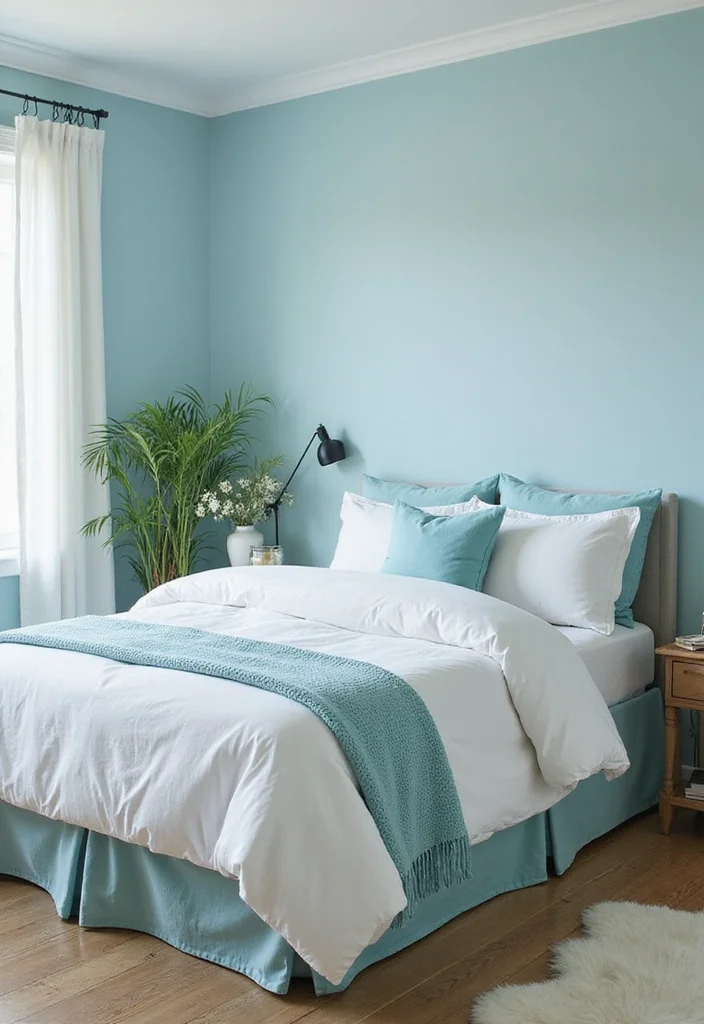 14 Bedroom Color Scheme Ideas for Calm Cohesive Style 12 14 Bedroom Color Scheme Ideas for Calm Cohesive Style - 2. Calm Blues