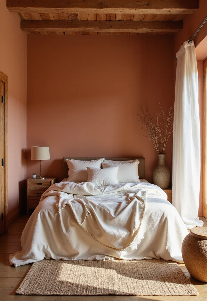 14 Bedroom Color Scheme Ideas for Calm Cohesive Style 34 14 Bedroom Color Scheme Ideas for Calm Cohesive Style - 4. Warm Earth Tones