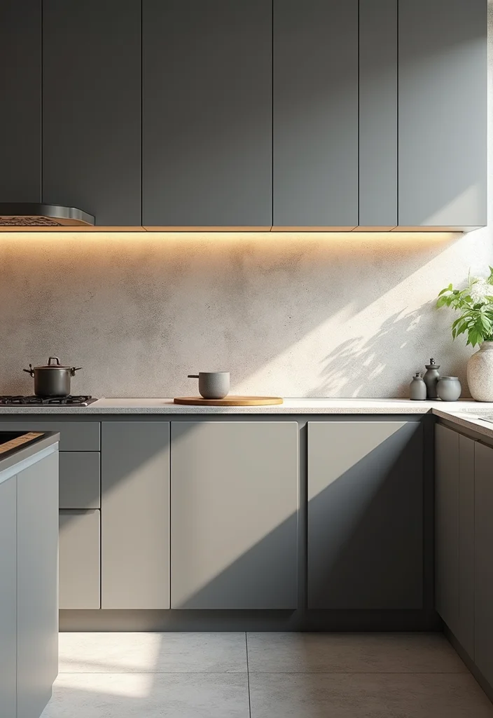 14 Kitchen Backsplash Ideas for Stylish Easy to Clean Updates 12. Eco Friendly Concrete Backsplash