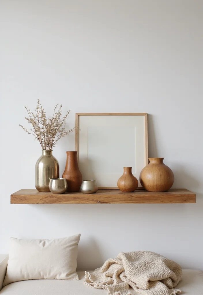 14 Living Room Shelf Decor Ideas for Clean Stylish Displays 1 14 Living Room Shelf Decor Ideas for Clean Stylish Displays 1. Layered Textures