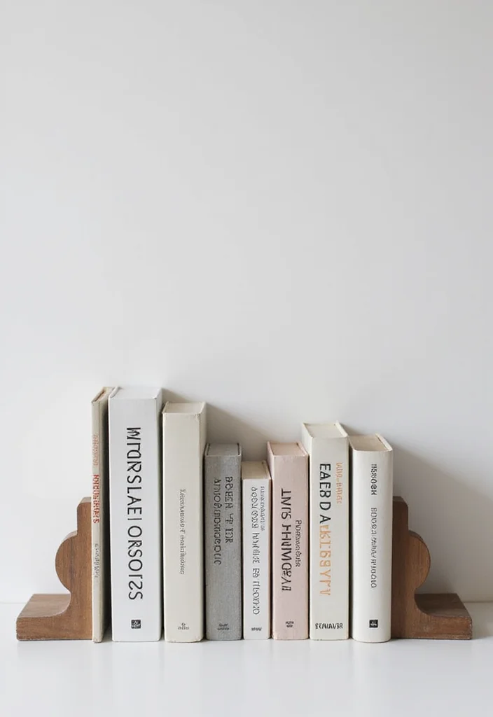 14 Living Room Shelf Decor Ideas for Clean Stylish Displays 23 14 Living Room Shelf Decor Ideas for Clean Stylish Displays 3. Minimalist Book Display