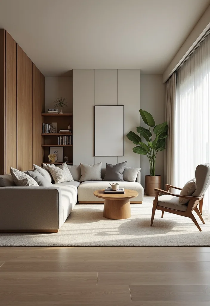 14 Living Room Small Spaces Ideas for Smart Cozy Layouts 9. Foldable and Expandable Furniture