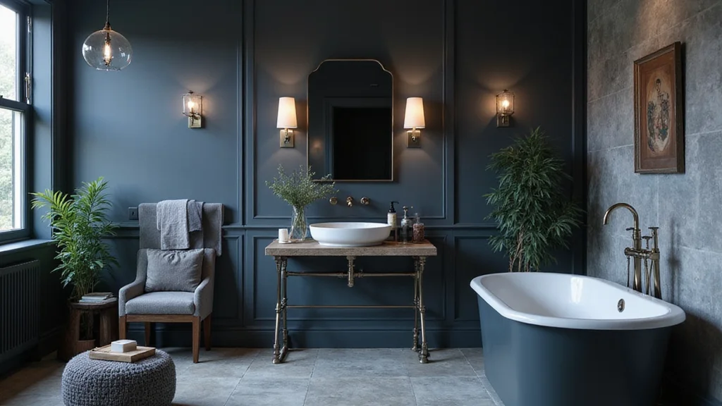 14 Moody Bathroom Ideas for Cozy Dramatic Relaxing Spaces