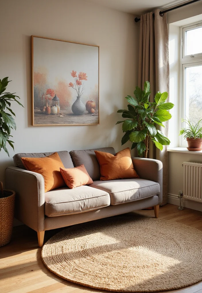 14 Neutral Living Room Ideas for Warm Calm Timeless Style 3. Earthy Tones for a Warm Retreat