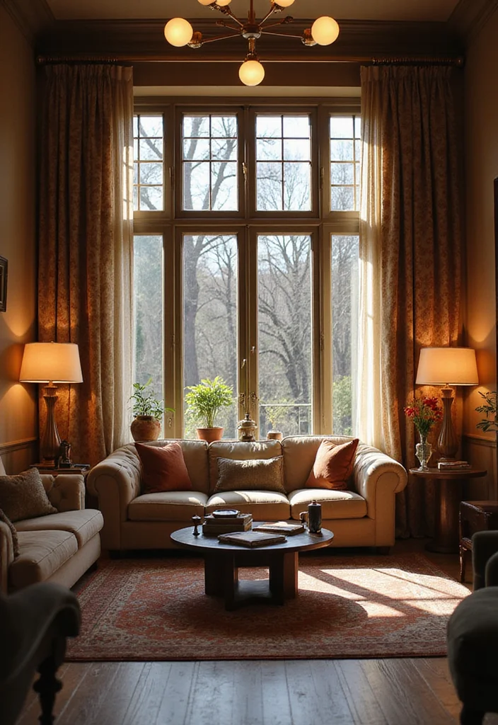 14 Neutral Living Room Ideas for Warm Calm Timeless Style 9. Layered Lighting for Ambiance