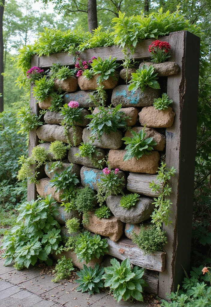 15 Awesome Backyard Ideas for Creative Fun Outdoor Living 1 15 Awesome Backyard Ideas for Creative Fun Outdoor Living 1. Vertical Garden Walls