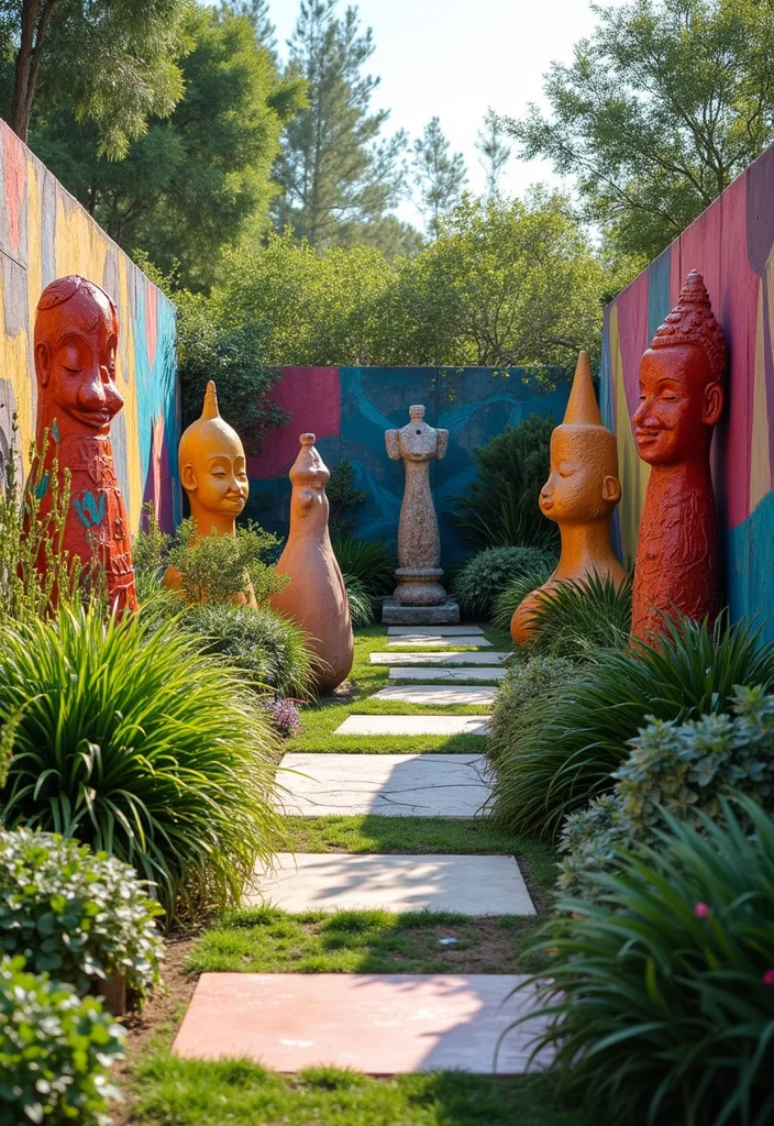 15 Awesome Backyard Ideas for Creative Fun Outdoor Living 144 15 Awesome Backyard Ideas for Creative Fun Outdoor Living 14. Outdoor Art Installations