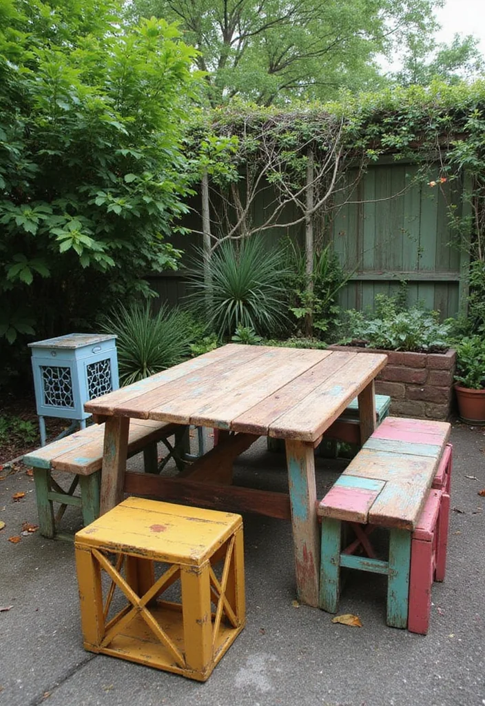 15 Awesome Backyard Ideas for Creative Fun Outdoor Living 12 15 Awesome Backyard Ideas for Creative Fun Outdoor Living 2. Upcycled Furniture
