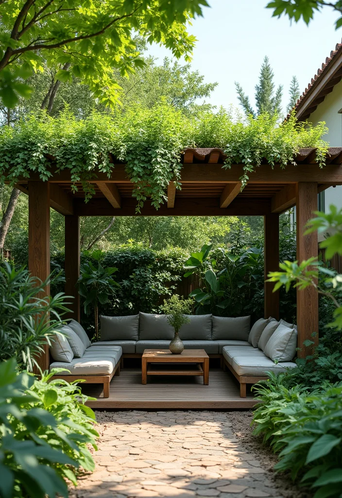 15 Awesome Backyard Ideas for Creative Fun Outdoor Living 78 15 Awesome Backyard Ideas for Creative Fun Outdoor Living 8. Green Roofs and Living Canopies