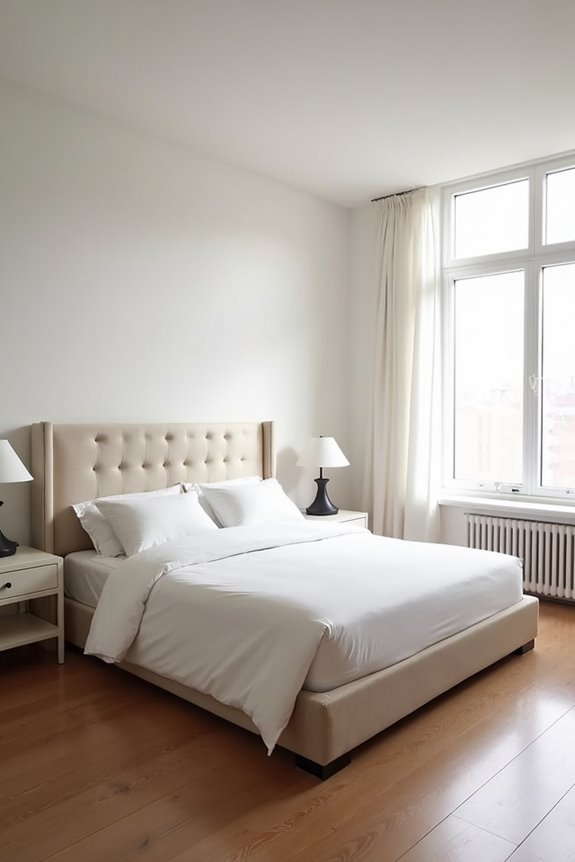 How Big Is a Master Bedroom and What Are the Standard Sizes 6 30 inch clearance around bed promotes movement