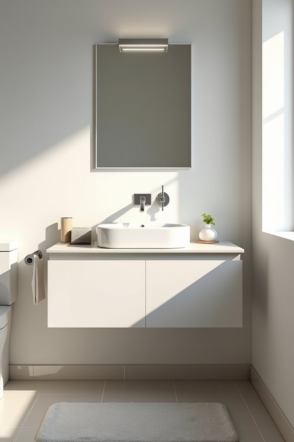 What Is the Standard Bathroom Vanity Height? 4 ada vanity height 34 inches max