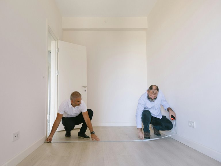 average living room length in meters