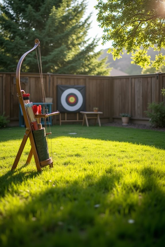 backyard bow shooting rules