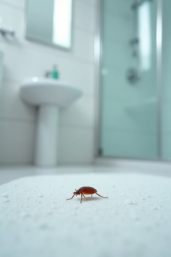 Can Bed Bugs Live in Your Bathroom? 1 bed bugs hitchhike into bathrooms