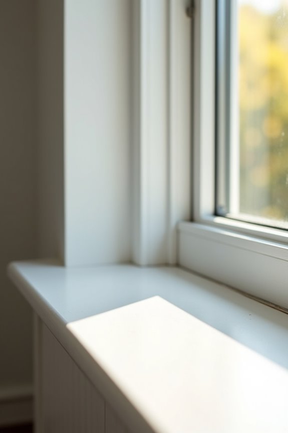 bedroom window sill height requirement