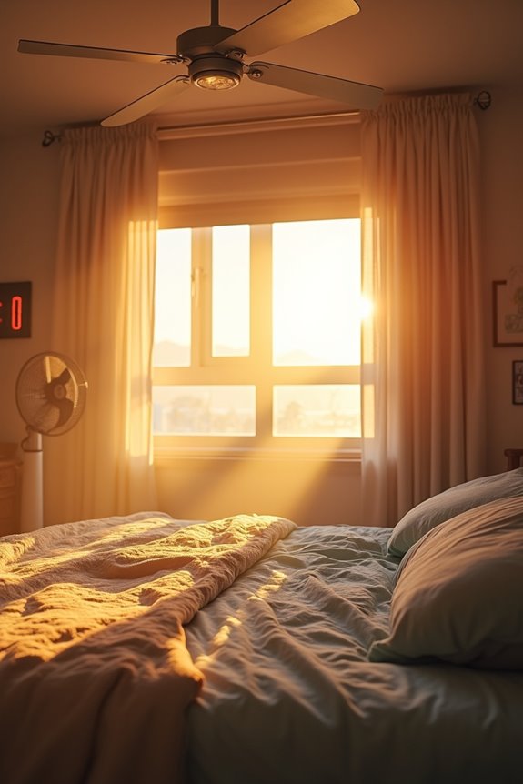 Why Is My Bedroom So Hot and How to Fix It 4 blocking heat with window treatments and shading