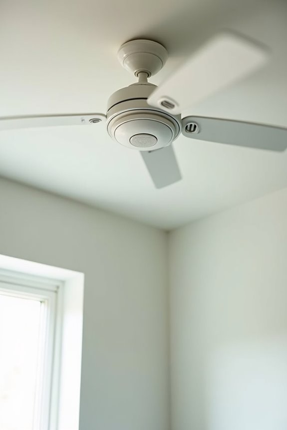Where to Install a Smoke Detector in a Bedroom With a Ceiling Fan 1 ceiling fan detector placement guidelines