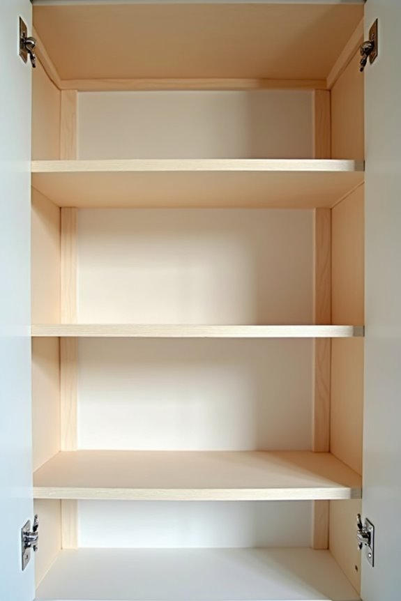 10 Reasons You Should or Shouldn't Paint the Inside of Kitchen Cabinets 8 consistent cabinet painting timeline transparency