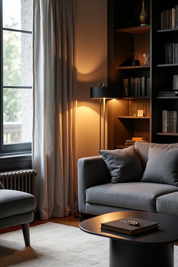 3 Tips on Where to Put a Floor Lamp in Your Living Room 1 corner lamp brightens shadowy corners