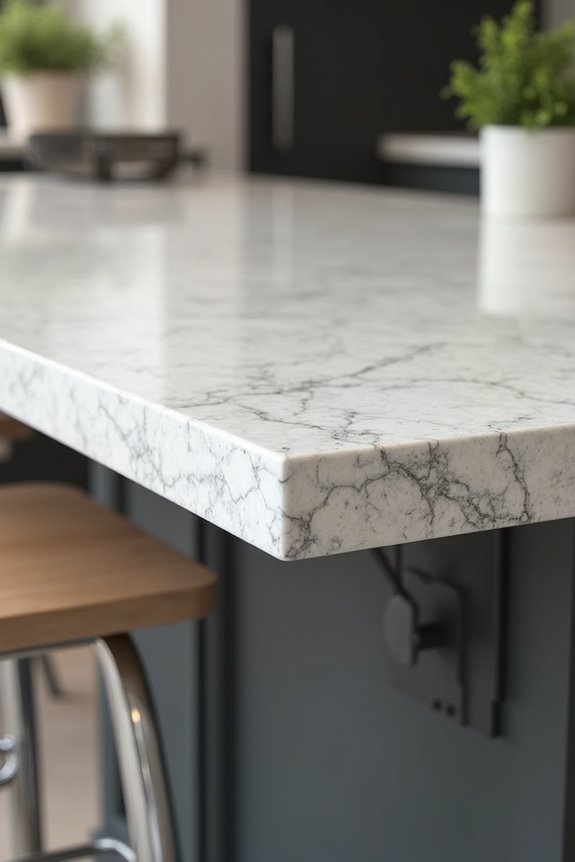 How Much Overhang Should a Kitchen Island Have and How to Measure It Right 1 countertop overhang for seating space