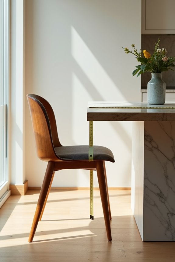 customizable dining table height recommendations