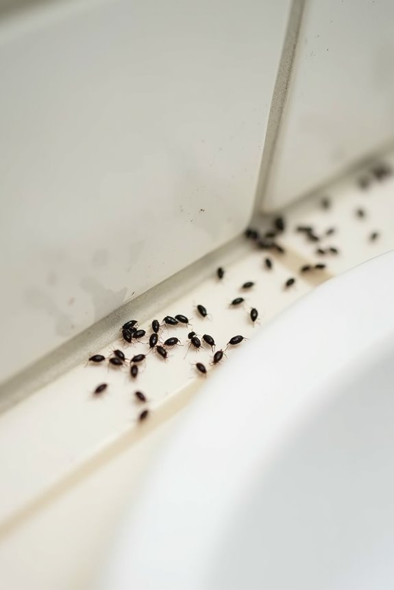 What Are Tiny Black Bugs in My Bathroom? 5 drain flies springtails gnats tests