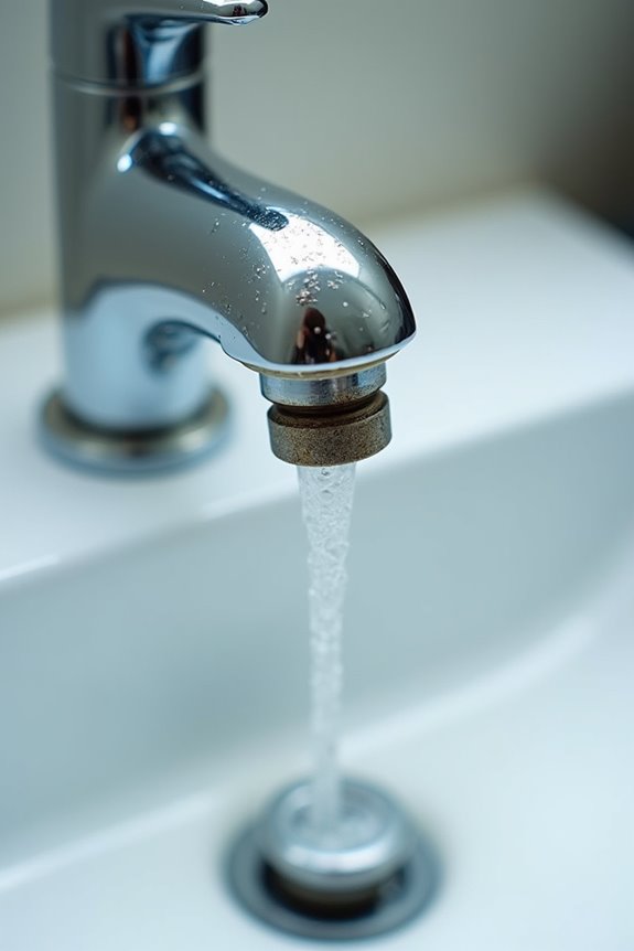 faucet cartridge causing pressure issues