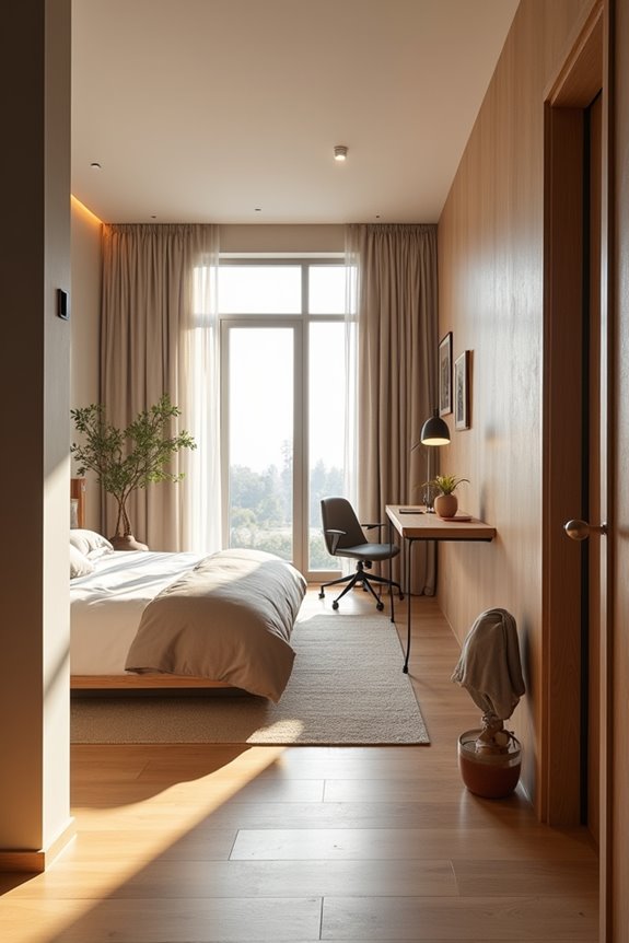 flexible secondary bedroom as adaptable home office efvcv