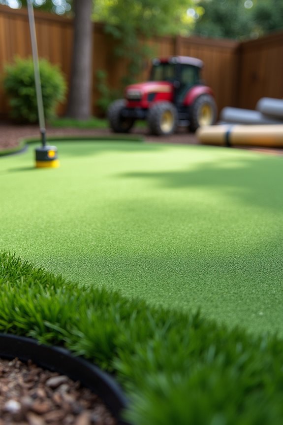 3 Key Factors That Determine How Much a Backyard Putting Green Does Cost 2 groundwork drives installation costs high