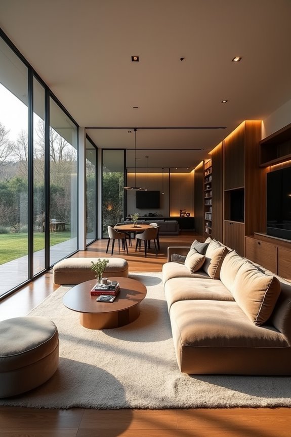 How Long Is a Normal Living Room in Meters? 7 large living rooms require multi zone layouts