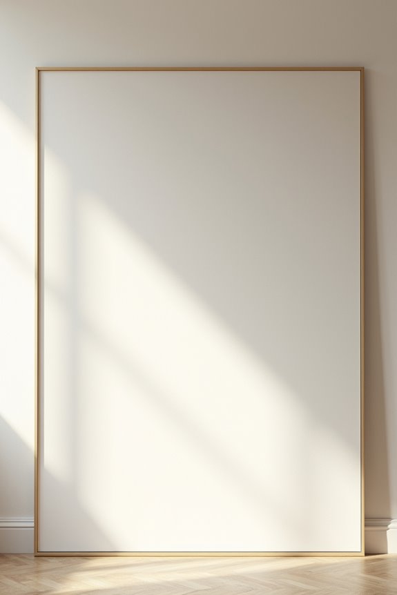 5 Smart Ways to Do Something With an Empty Living Room Wall 1 large scale art anchors wall decor