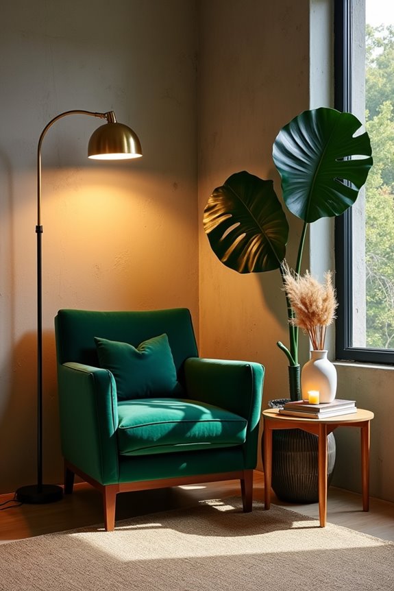 5 Things to Put in a Living Room Corner 3 lighting to brighten and set mood