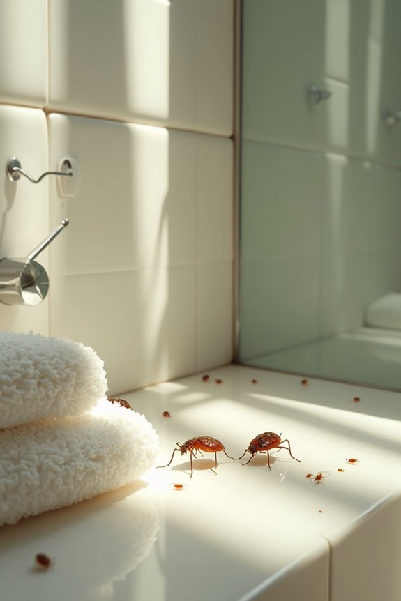 Can Bed Bugs Live in Your Bathroom? 3 moist warm hiding transit routes