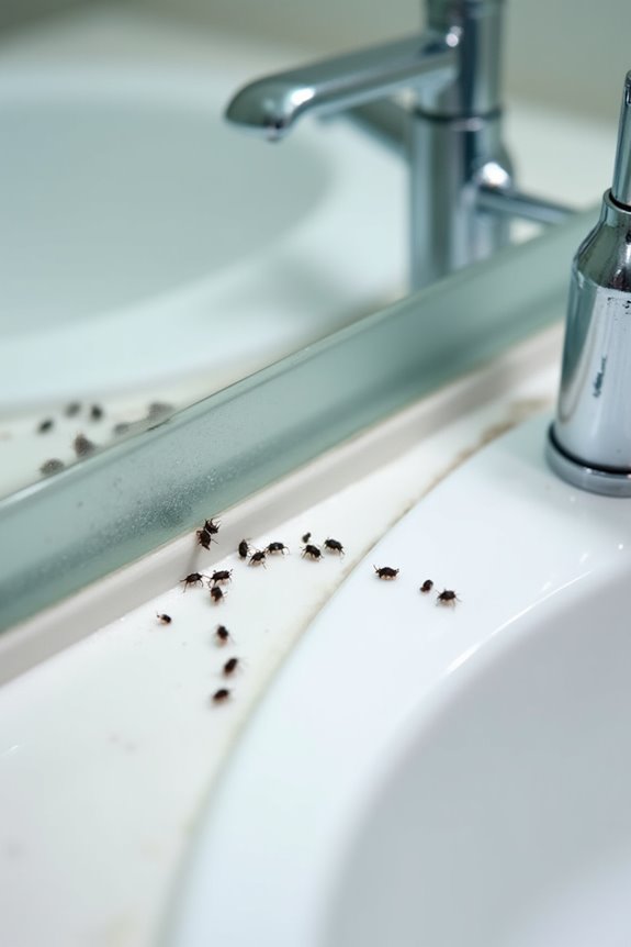 What Are Tiny Black Bugs in My Bathroom? 7 moisture fuels bathroom pests