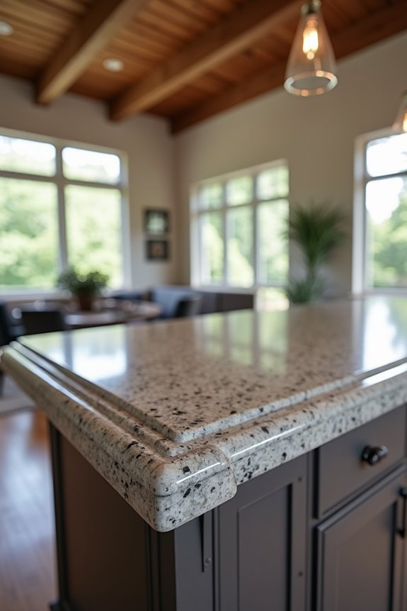How Thick Should a Granite Kitchen Counter Be? 4 overhangs require thicker countertops