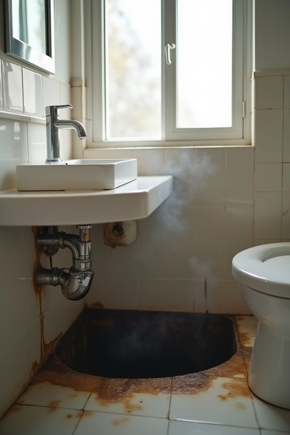 Why Does My Bathroom Smell Like a Sewer? 6 persistent sewer odor and hidden leaks require professionals