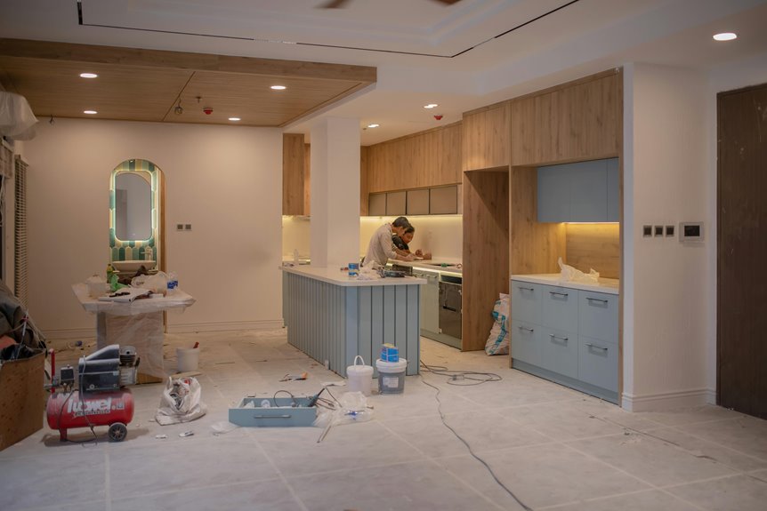 pros and cons of painting cabinet interiors