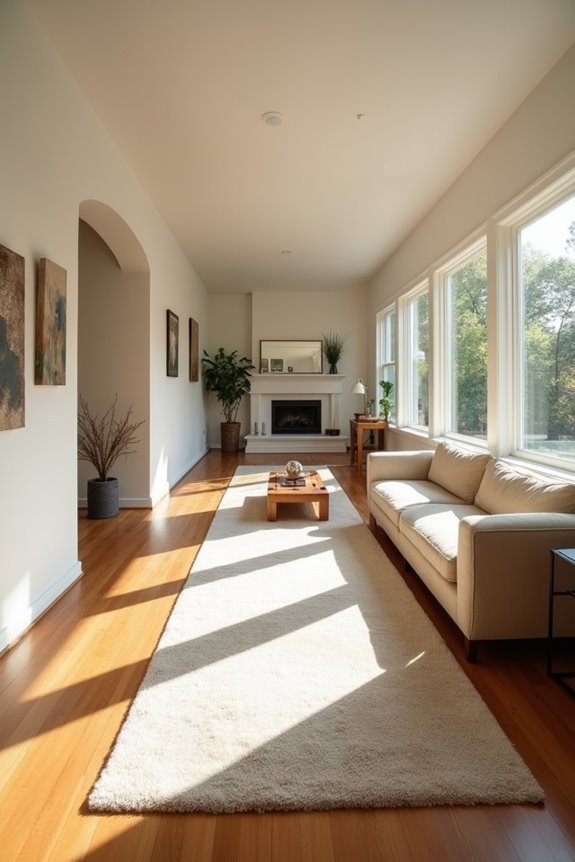 How Long Is a Normal Living Room in Meters? 2 room length shapes layout and traffic