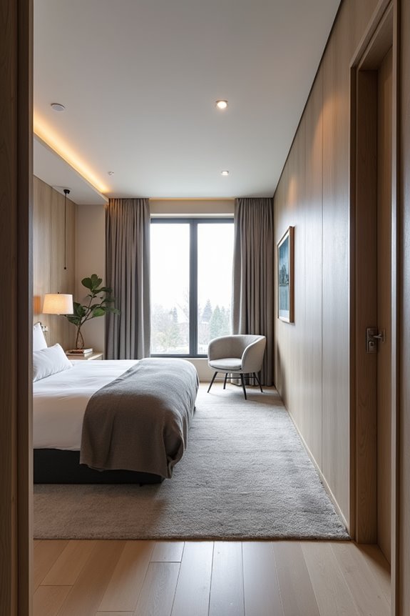 split bedroom floor plan resale value