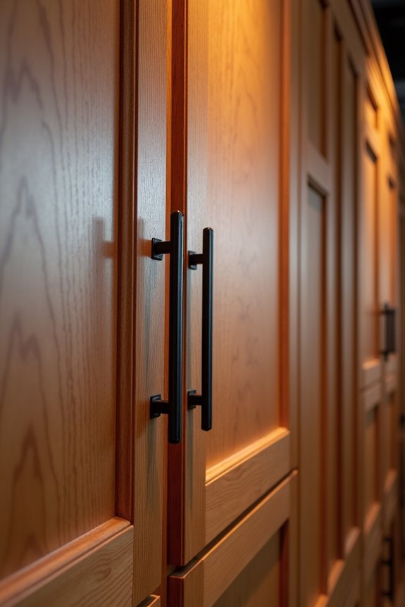 stock semi custom and custom cabinet depths