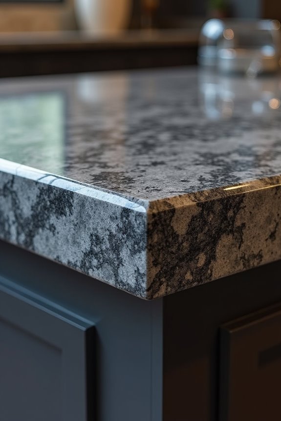 How Thick Should a Granite Kitchen Counter Be? 3 thicker granite for statement edges