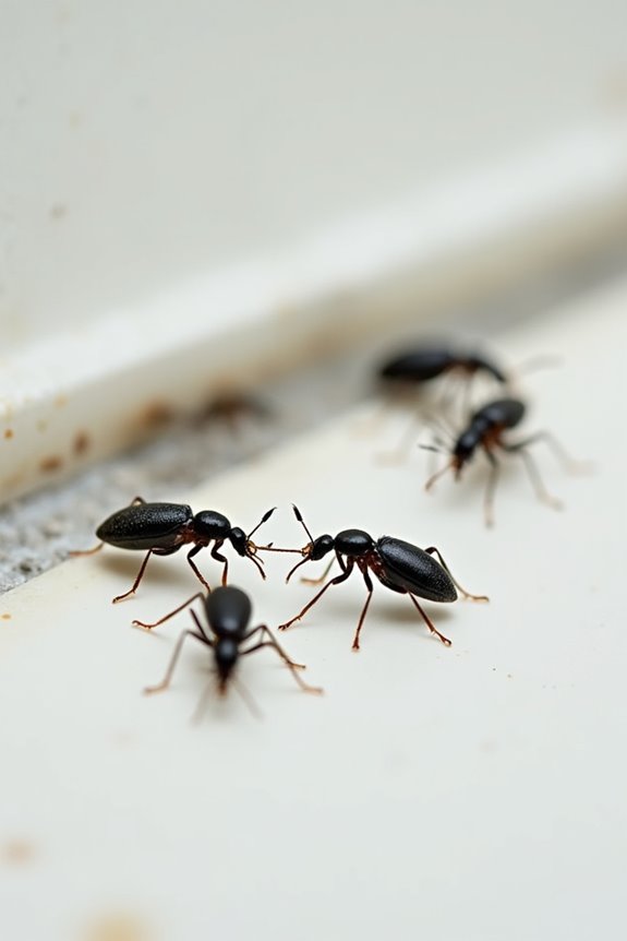 What Are Tiny Black Bugs in My Bathroom? 1 tiny bathroom pests indicate moisture issues