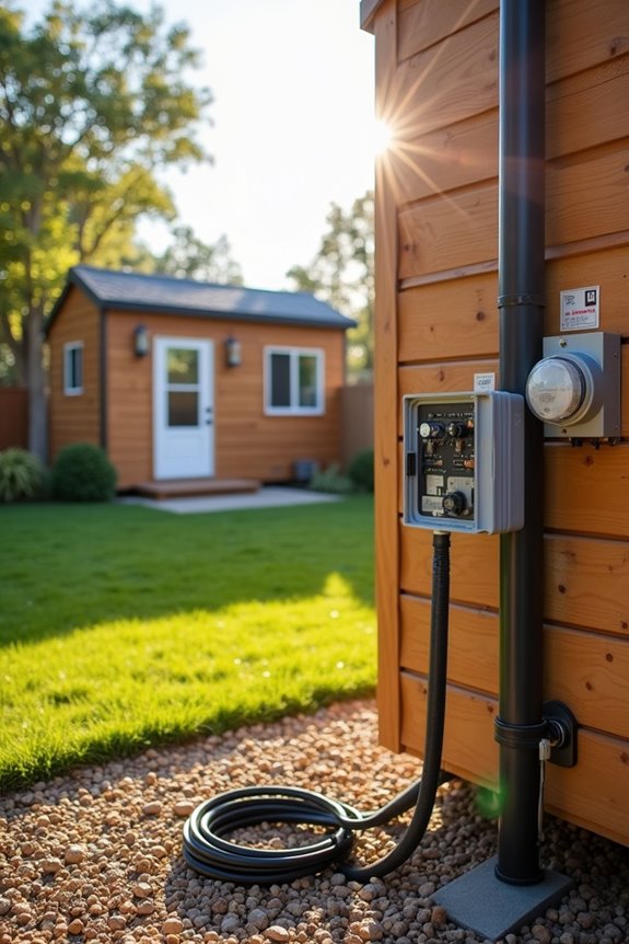 How to Build a Tiny Home in Your Backyard (And Keep It Legal) 5 utility hookups require early planning and permits