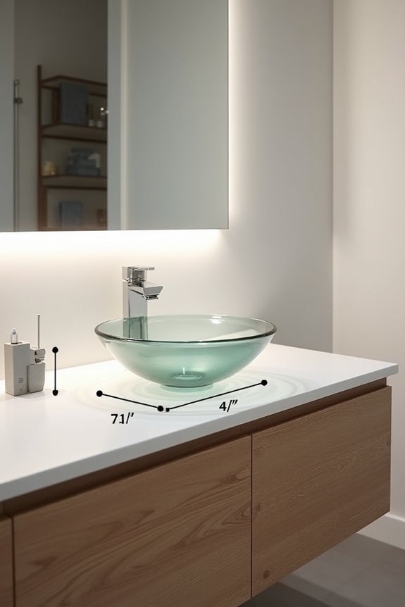 What Is the Standard Bathroom Vanity Height? 7 vessel sinks raise vanity height