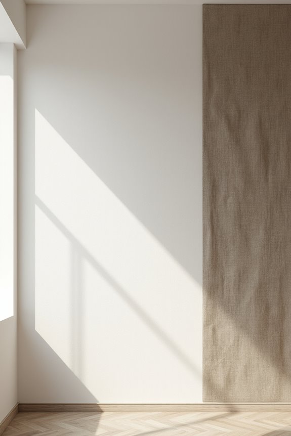 5 Smart Ways to Do Something With an Empty Living Room Wall 4 wallpaper murals fabric textures